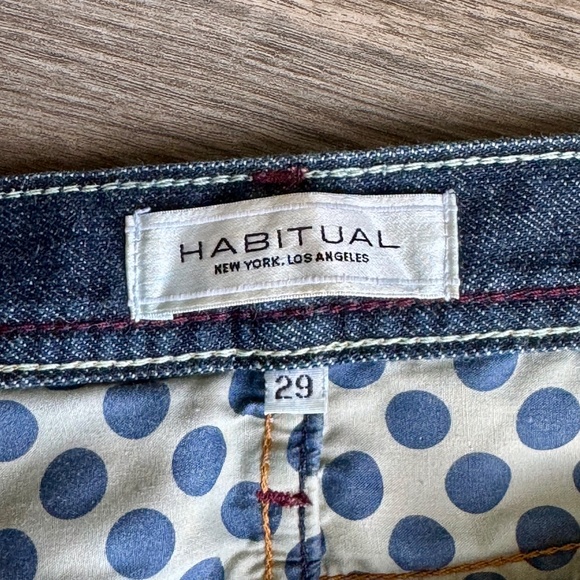 HABITUAL Bootcut Jeans Medium Wash Deep End Style Size 29 - Picture 6 of 14